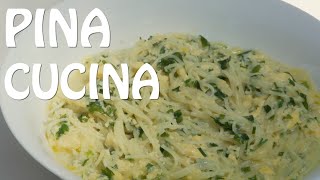 Stracciatella Italian Egg Drop Soup  Pina Cucina Ep 27 [upl. by Herzig]