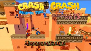 Crash Bandicoot  Back In Time Fan Game Coursed Ways Arabia Time By Dett [upl. by Atiuqes468]