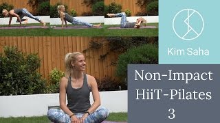 NonImpact HiiTPilates Workout Part Three [upl. by Bisset959]