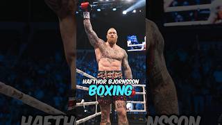 Hafthor Bjornsson Learning Boxing shorts joerogan storytime boxing [upl. by Wons]