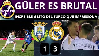 🚨 ARDA GÜLER IMPRESIONA EN SU DEBUT ARANDINA VS REAL MADRID 13 EL TURCO DA MUY BUENAS SENSACIONES [upl. by Fayina260]