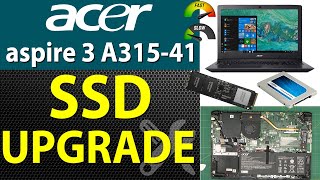 How to Upgrade Storage from SSD to HDD on Acer Aspire 3 A31541 R7WT Laptop StepbyStep Guide [upl. by Lezti261]