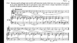 Ettore Pozzoli  Solfeggio Cantato N2 [upl. by Jessalyn]