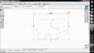 2D Design  How to use the Measurement Tool and Scale your Drawing Clock Project [upl. by Yelsew669]