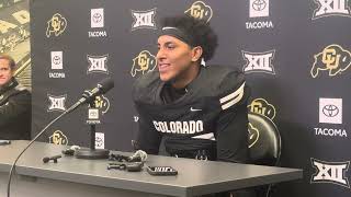 EDGE Keaten Wade on his recovery from injury and impact on Colorado’s defense [upl. by Olrac]