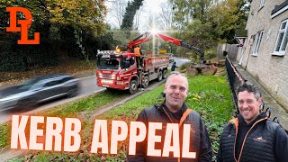 Grab Lorry on the Main Road  New Front Garden Sleeper Retainer  Smashing Out Jobs  Ep 113 [upl. by Airyk361]