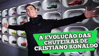 A evolução das Chuteiras de Cristiano Ronaldo [upl. by Jolie608]