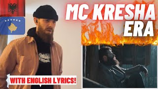 🇦🇱🇽🇰 MC Kresha  Era HYPE UK 🇬🇧 REACTION amp ANALYSIS [upl. by Elayne52]