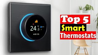 ✅The 5 Best Smart Thermostats in 2024  Best Smart Thermostats [upl. by Trefler938]