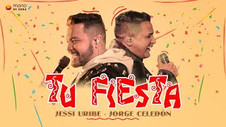 Jessi Uribe Jorge Celedón  Tu Fiesta l Video Oficial [upl. by Docile]