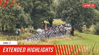 Extended Highlights  Stage 17  La Vuelta 2024 [upl. by Bruni346]