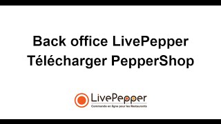 PepperShop  installer PepperShop [upl. by Yenffit]