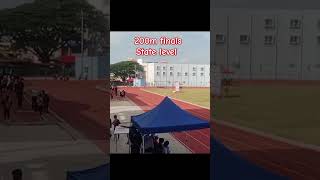 200m finals state level in tumkur🎽🔥🥇🔥appuathletics762 rap [upl. by Anec]