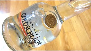 GoldSchlager  24 karat Gold Cinnamon Schnapps  Imported German Alcohol [upl. by Asim681]