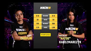 HIGH League BONUS FIGHT Lexy Chaplin vs Natalia quotNatsuquot Karczmarczyk [upl. by Esiom]