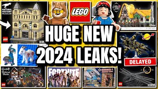 INSANE LEGO LEAKS 2024 Modular Disney Castle amp MORE [upl. by Alaet254]