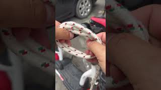 Super Useful Knot  How To Tie A Constrictor Knot 3 Ways [upl. by Maxy]