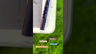 Kobo Libra Color SWATCHES shorts [upl. by Anirec]