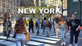 New York City Virtual Walking Tour  Midtown Manhattan 4K NYC Walk  Hudson Yards amp Midtown West [upl. by Tanya]