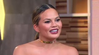 Chrissy Teigen Talks Motherhood [upl. by Argela]