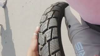 finally bike m tyre dalba diya 1109018 splendor bike modification video [upl. by Husain743]