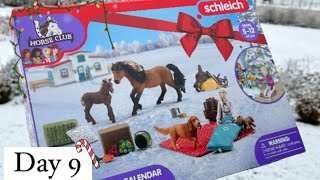 Schleich Horse Club Advent Calendar 2023  Day 9 [upl. by Enerak609]