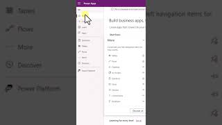 PowerApps Maker Portal  Customize Left Navigation Based on your Need [upl. by Gautier618]