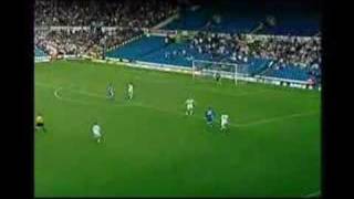 Nicklas Bendtner Goal Vs Leeds United 0607 [upl. by Eneleahcim]