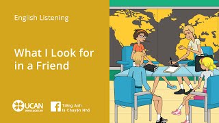 Learn English Listening  Elementary  Lesson 6 What I Look for in a Friend [upl. by Lemaceon]