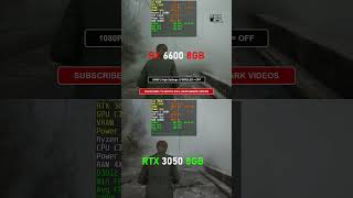 RX 6600 vs RTX 3050 Silent Hill 2 Remake [upl. by Hgielrebmik]