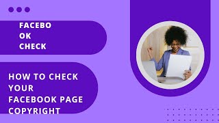 How To check copyright In your fb page [upl. by Fredkin748]