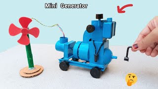 Mini Generator Kaise Banaen  How To Make Mini Generator  electric generator  minigenerator [upl. by Lidia94]