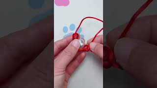 Learn how to tie a pearl necklace quickly and beautifully diy crafts necklace [upl. by Aelyk]