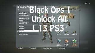 BO1PS3 Full Unlock All 113  Download [upl. by Cherie]