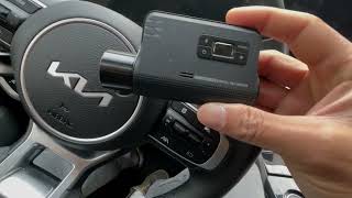 KIA Sportage Hybrid Thinkware Q800 Pro Dash Cam Install [upl. by Zoha]