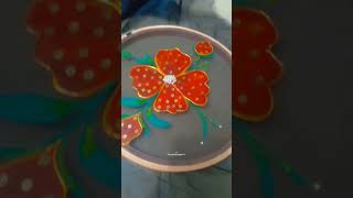 My new fabric art🎨🖌️💗 subscribe my channel painting fabricart viralshort noorulAin imran quotsubquot [upl. by Acnalb]