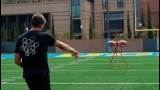 Tom Brady vs Throwing Machine [upl. by Zita]