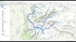 Stream Order from a Digital Elevation Model DEM using ArcGIS [upl. by Esilana408]