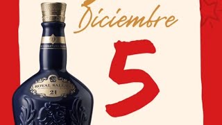 AW CALENDARIO ADVIENTO DIA 5  Royal Salute 21 [upl. by Notneb908]