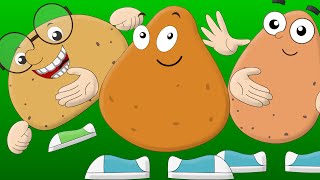 One Potato Two Potato  Kids Songs And Nursery Rhymes For Children [upl. by Ramahs164]