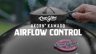 CharGriller Air Flow Temperature Control on AKORN Kamado  CharGriller [upl. by Laszlo]