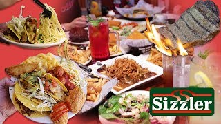 We Ordered EVERYTHING At Sizzler  Going In [upl. by Lunt]