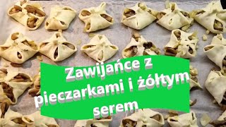 Zawijańce z pieczarkami i żółtym serem 🥐 Prosta Kuchnia [upl. by Rich704]