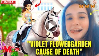 Violet Flowergarden Dead YouTube Star Stable Cause of Death and Last Video Funeral Service [upl. by Kacie494]