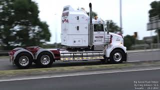 Kenworth SAR Legend named Chained to the Wheel in Tooradin [upl. by Naugal]