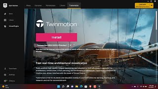 How to Install Twinmotion 20222 [upl. by Sieracki]