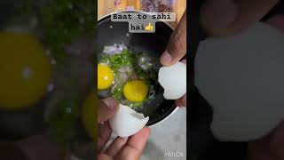 Masala omelette 😋motivationalvideo recipe foodie viralvideo viralvideoshorts [upl. by Kellsie263]