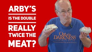 Arby’s Is It Really Twice The Meat In The Double Roast Beef [upl. by Carlyle]