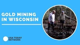 Gold mining in Wisconsin [upl. by Aniad]