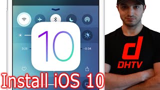 How To install iOS 10 Now iPhone or iPad [upl. by Ettenav]